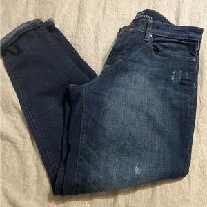 Gap Sexy Boyfriend Dark Wash Denim Jeans
